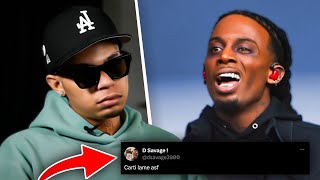 Playboi Carti Dissed D savage and OsamaSon [upl. by Arly]