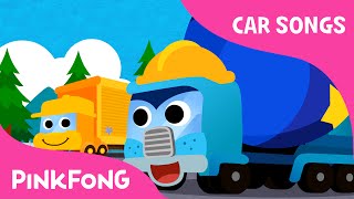 Super Trucks  Car Songs  PINKFONG Songs for Children [upl. by Hermon]