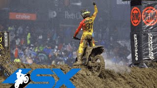 Supercross Round 2 250SX Highlights  San Francisco CA Oracle Park  Jan 13 2024 [upl. by Nirrol376]