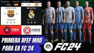 Primera RFEF de España en EA FC 24 TU182 [upl. by Anitsugua607]