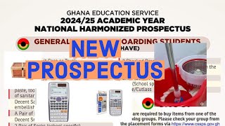 New Harmonized Prospectus for SHS Category 1 2 and 3 [upl. by Anayi]