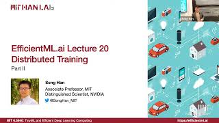 EfficientMLai Lecture 20  Distributed Training Part 2 Zoom Recording MIT 65940 Fall 2024 [upl. by Caye48]