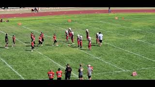 Dighton Youth Tackle Football vs Quinter 5th quarter 972024 [upl. by Nelyt]