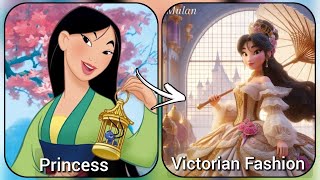 Disney Princesses in Victorian Fashion disney princess victorianfashion newlook [upl. by Ailehc]