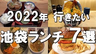 【池袋ランチ７選】迷ったらここ行って！定食・ハンバーガーも！池袋美味しいランチトップ７！ Best seven lunches at Ikebukuro Japan [upl. by Yob]