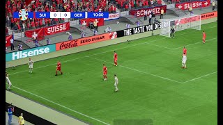 FULL HIGHLIGHTS Switzerland vs Germany  SWISS VS JERMAN EURO 2024 SIMULATION eFOOTBALL [upl. by Urian756]