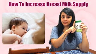 How To Increase Breast Milk Supply 3 Quick Tips [upl. by Aneeroc]