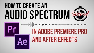 How to Create an Audio Spectrum in Adobe Premiere and After Effects [upl. by Eeryk90]