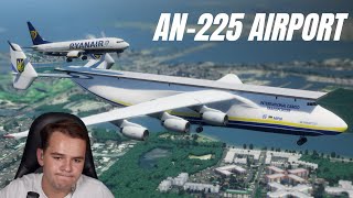 Can You Land On A Flying ANTONOV An225 [upl. by Yxor]