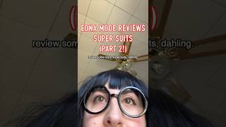 Edna Mode Reviews Marvel Super Suits ednamode incredibles disney marvel [upl. by Acinoda347]