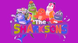 The Sharksons Intrologo  Nursery Rhymes  Preview 2 Effects  Sounds Vibration  Random Color [upl. by Neeoma316]