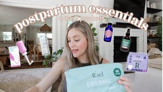 POSTPARTUM CARE ESSENTIALS  all natural products [upl. by Silvanus]