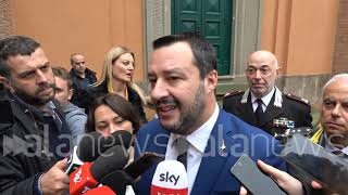 Migranti Salvini quotBuon viaggio alle Ong in Italia non arriverannoquot [upl. by Alvira]