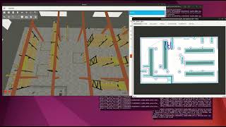 ClearPath Husky Autonomous Naavigation in ROS2 in a warehouse setup [upl. by Anifled]