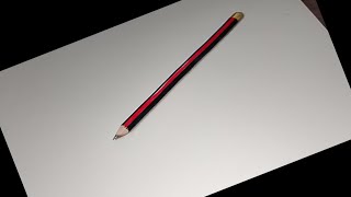 how to draw 3d pencil drawingeasy 3d pencil drawingmarium creative studio3d pencil drawing [upl. by Ayaet852]