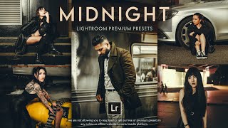 How to Edit Professional Photography Preset  Lightroom Premium Presets DNG Free Download [upl. by Yentrok]