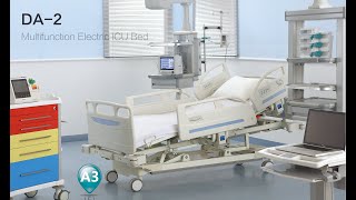 DA2 Five function hospital ICU bed with scaleA3 [upl. by Olinde]