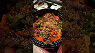 The EASIEST One pot meal ever Japanese Beef Dish recipe [upl. by Auqcinahs470]