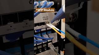 cross connecting fiber GBIC or SFP modules [upl. by Halika]