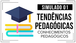 Simulado 01  Conhecimentos Pedagógicos  Tendências Pedagógicas  Questões comentadas [upl. by Cynar]