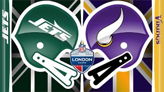 New York Jets vs Minnesota Vikings • Play by Play amp Reaction • 🇬🇧 [upl. by Wesa299]