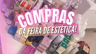 COMPRINHAS DA FEIRA DE ESTÉTICA  ESTÉTICA IN SP [upl. by Rebel]