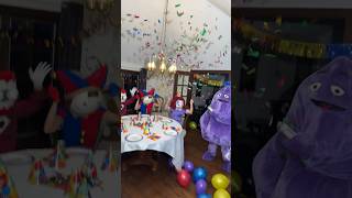 GRIMACE CAME TO POMNIS BIRTHDAY PARTY [upl. by Illa21]