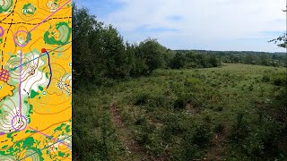 WMOC Long Finals  Orienteering Headcam video [upl. by Atoiganap412]