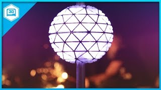 New Year Eve Ball Drop adafruit 3DPrinting CircuitPython [upl. by Persas]