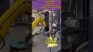 Heavy lifting Robots do it effortlessly efficient industrialrobotspolishingmachine [upl. by Hilario]