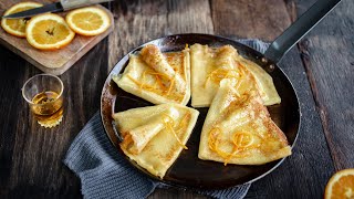 Crêpes suzette au Thermomix [upl. by Eaner]