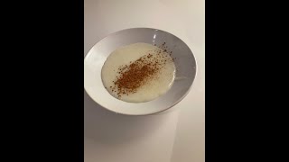 Greek rice pudding with Chios mastic [upl. by Ybur289]