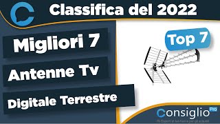 Migliori antenne tv digitale terrestre Top 7 del 2022 [upl. by Oniluap]