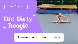 Fun amp Sassy Swing  Gymnastics Floor Routine  Jess Choreo [upl. by Misha]