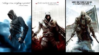 Assassins Creed  Legendary Assassins Altair IbnLaAhad Ezio Auditore da Firenze Connor Kenway [upl. by Konyn]