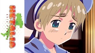 Hetalia Axis Powers on DVD 91410  Sealand  Anime Episode Clip [upl. by Ssac]