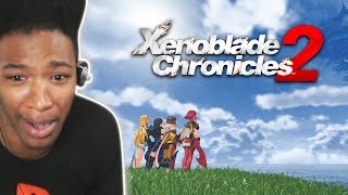 EMOTIONAL ETIKA REACTS TO XENOBLADE CHRONICLES 2 TRUE ENDING [upl. by Heurlin]