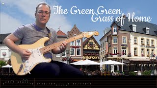 The Green Green Grass of Home  Guitar Cover FREE TABS [upl. by Kelcy55]