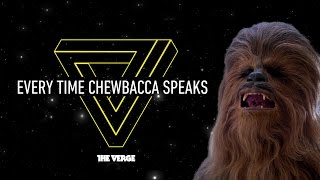 Star Wars Every time Chewbacca speaks [upl. by Ayhtnic]