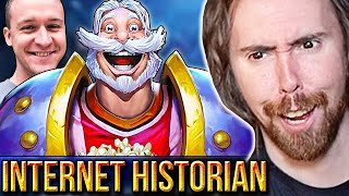 A͏s͏mongold Reacts to quotLeeroy Jenkins  The Man Behind The Memequot  By Internet Historian [upl. by Hsevahb385]