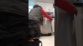 Dishwasher installation shorts diy appliances [upl. by Inig2]