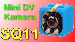 SQ11  Mini DV Kamera  FULL HD  TEST [upl. by Noroj]