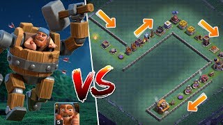 MAXED KAMPFMASCHINE gegen ALLE  CLASH OF CLANS  Lets Play CoC Deutsch German [upl. by Nikal]