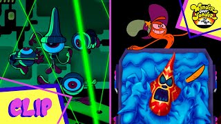 Peepers infiltrates the fortress  Wander irritates Lord Hater The It  Wander Over Yonder HD [upl. by Isleana951]