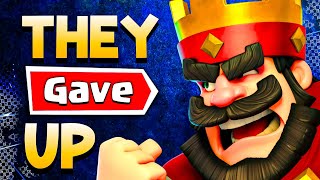 ENDING Peoples Careers in Clash Royale [upl. by Danete]