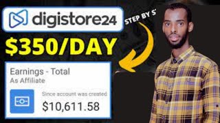 sidee lacag looga sameeya digistore24 Affiliate Marketing 40000  Tutorial For Beginners [upl. by Smoht41]