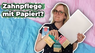 Paperdent im Test  Zahnpflegeprodukte aus Papier Ich gehe der Sache auf den Grund [upl. by Jeddy]