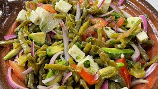 Otra Receta Muy Sencilla De Hacer Ensalada De Nopales Fresca y Saludable [upl. by Dyanne]