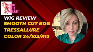 Wig Review Smooth Cut Bob Tressallure Color 24102R12 [upl. by Geldens]