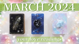 WILL YOU FIND LOVE🥵🔮MARCH 2024 LOVE Predictions💕💏🔥✨Tarot Card Reading✨🔮🧚‍♂️PickACard✨ [upl. by Kassity]